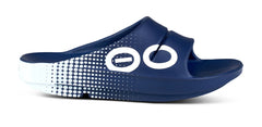 Women's OOahh Sport Slide Sandal - Navy Matrix (SALE)