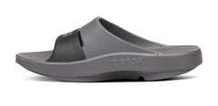 BAUER/OOFOS Women's OOahh Sport Slide Sandal – Slate